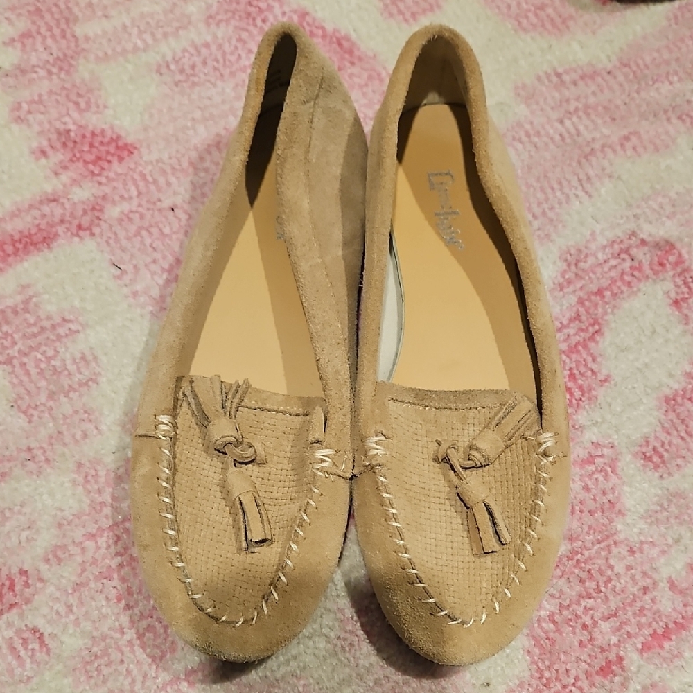 Limelight Tan Moccasins for Women